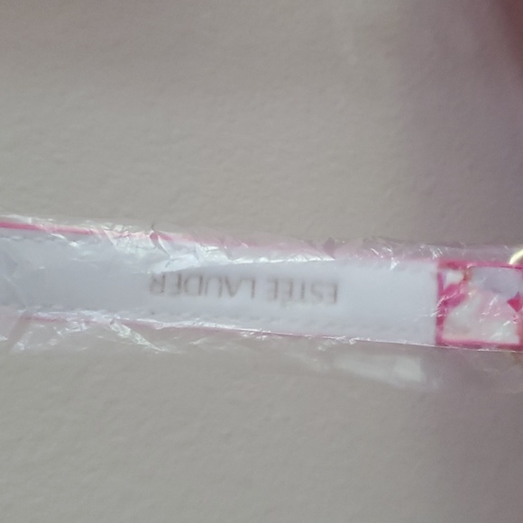 Estee Lauder Tie-Dye Bucket Bag Tote Pink White Recycled Fabric NWT - Picture 3 of 8